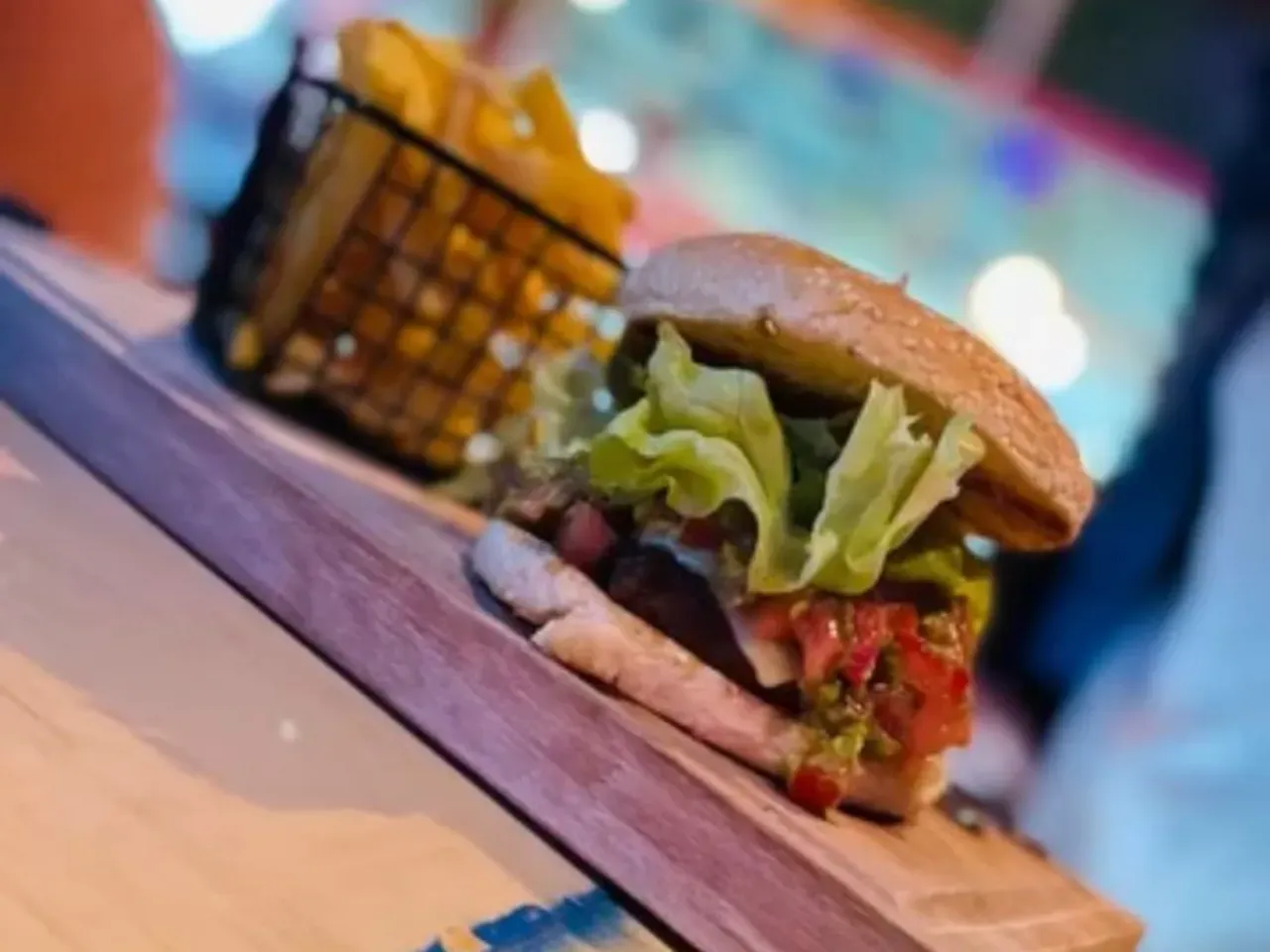 Guacamole Burger casera